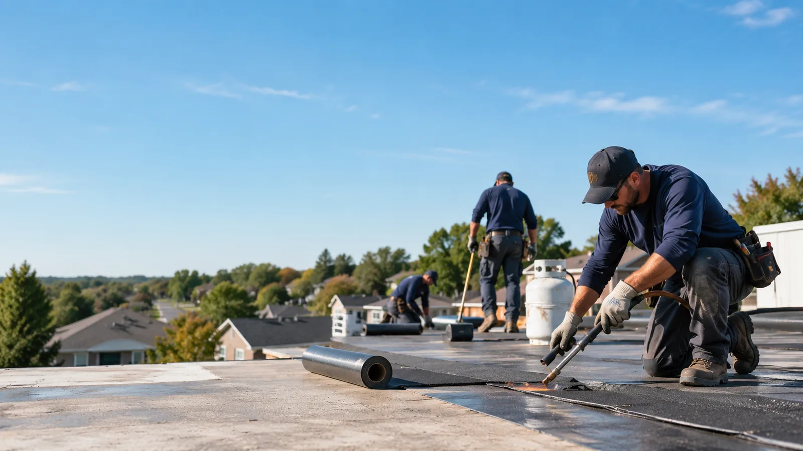 Flat Roof Leak Repair providers in Mentcle, PA